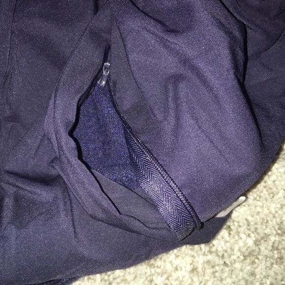 Woman’s New England Patriots Blue Super Bowl Wool lined T neck lined sweater XL - Picture 4 of 5